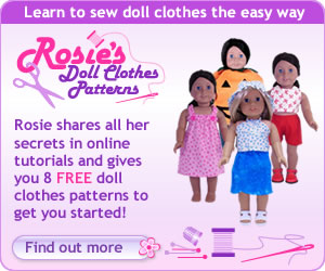 How to Make Doll Clothes Video Tutorial Course