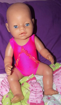 Doll Clothes Patterns One Piece Swim Suit Noela