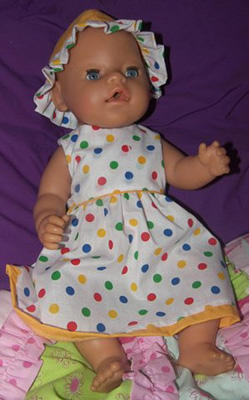 Doll Clothes Patterns Summer Dress Noela