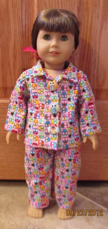 Crystal owl flannel pjs Crystal owl flannel pjs