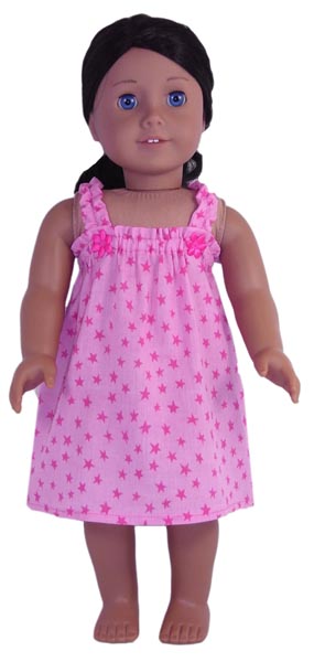 18 Inch American Girl Doll Clothes Patterns Summer Nightie