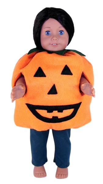 18 Inch American Girl Halloween Pumpkin Doll Clothes Pattern