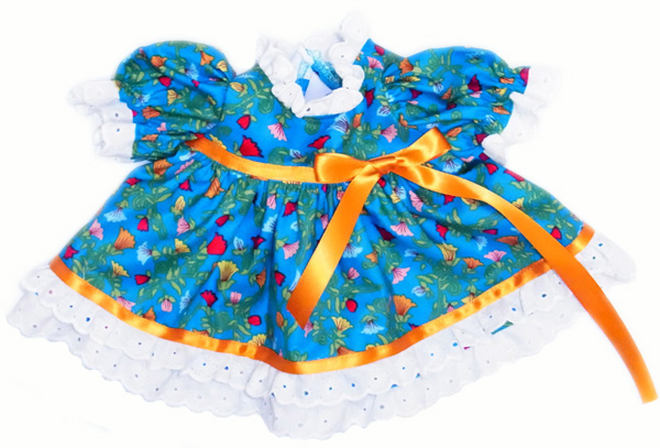 Sewing Doll Clothes Patterns Dress with a Bow Sewing Doll Clothes Patterns Dress with a Bow