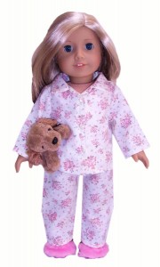 18 Inch American Girl Doll Clothes Patterns Winter Pyjamas