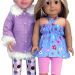 18 Inch American Girl Doll Clothes Patterns Tights Summer & Winter