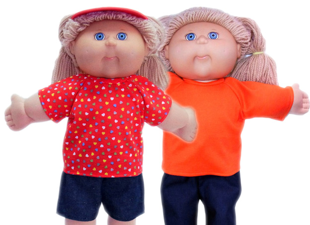 18.5 Cabbage Patch Kids Doll Clothes Patterns Tshirt 2 18.5 Cabbage Patch Kids Doll Clothes Patterns Tshirt 2