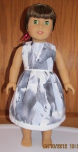 Crystal horse dress doll clothes patterns