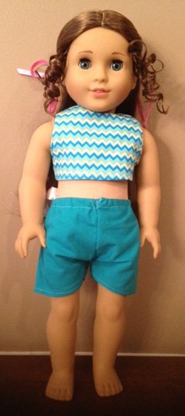 american girl doll crop tops
