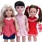 18 Inch American Girl 3 Doll Clothes Patterns 3 Way Skirt