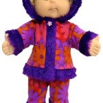 Cabbage Patch Kids Doll Clothes Patterns Winter Funky Fur