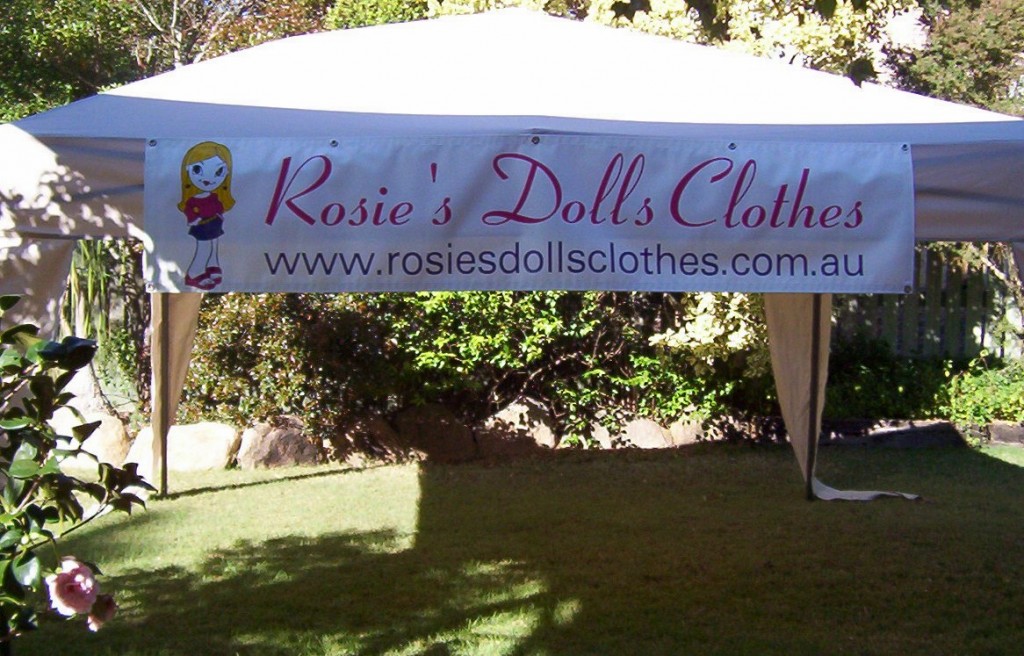 Rosies Dolls Clothes Market Banner