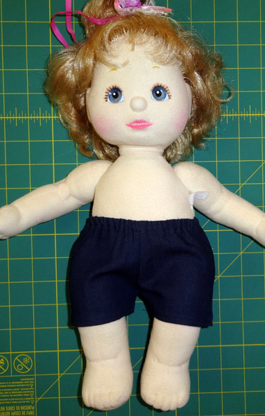 Sport Shorts Doll Clothes Pattern