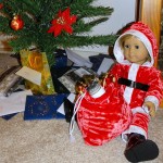 Exhausted Santa