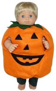 Bitty Baby and Bitty Twins Doll Clothes Pattern Pumpkin Costume