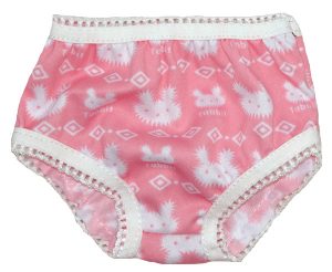 Panties pattern with lingerie elastic