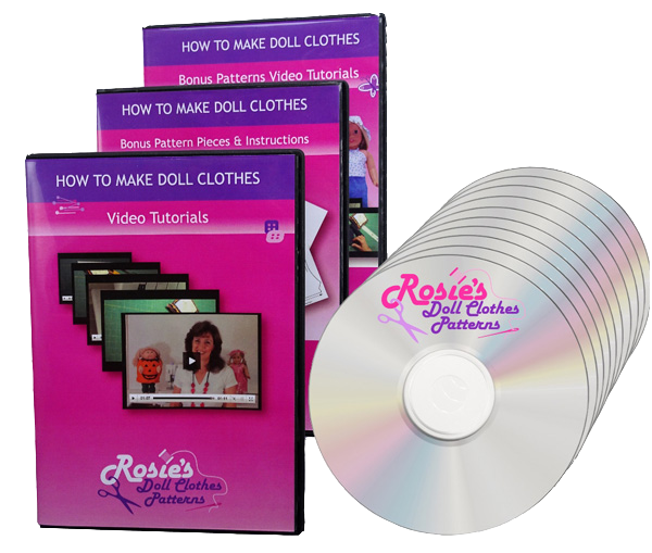 How to Make Doll Clothes DVD Course Sale